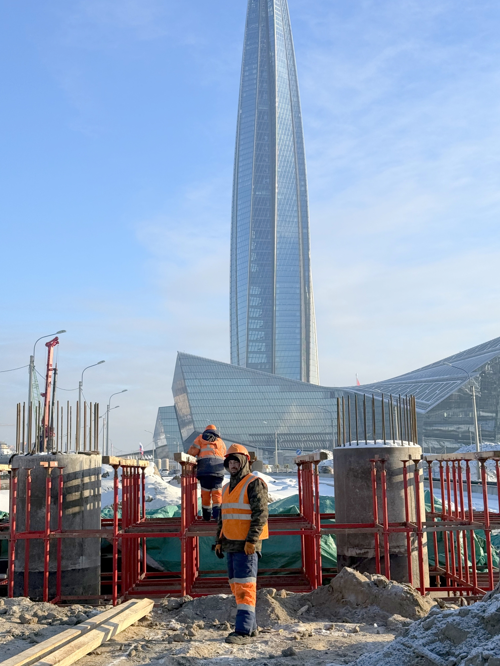 Фото к статье: Строим съезды трасы М-32