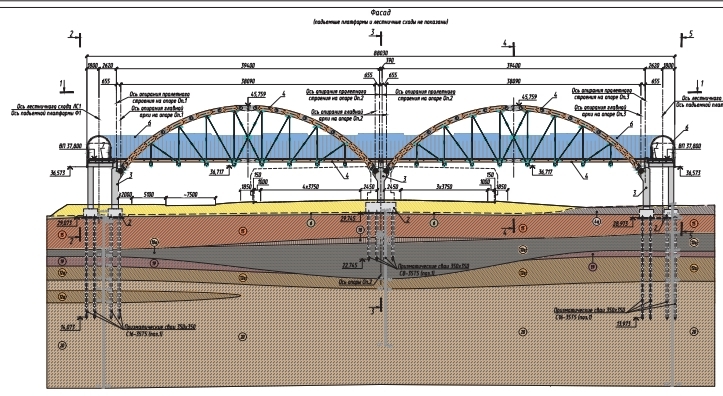 Фото к статье: Арки из дерева на пешеходных переходах