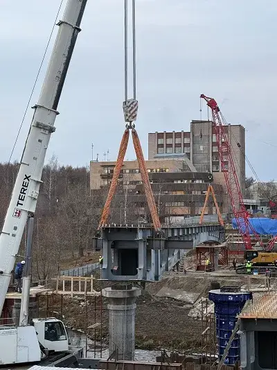 Фото Мост через реку Лососинка Мост через реку Лососинка