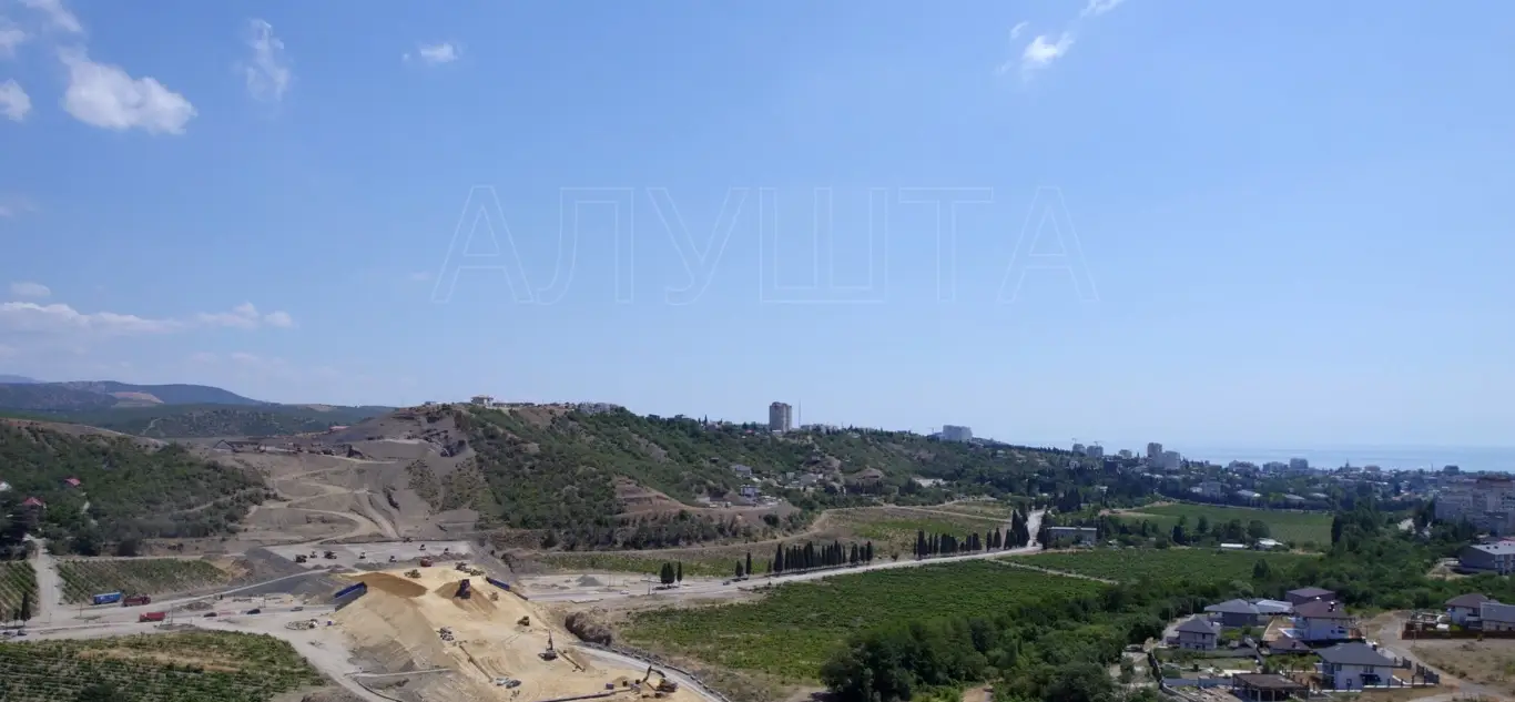 Видео объекта Дорога в обход города Алушта (Республика Крым)