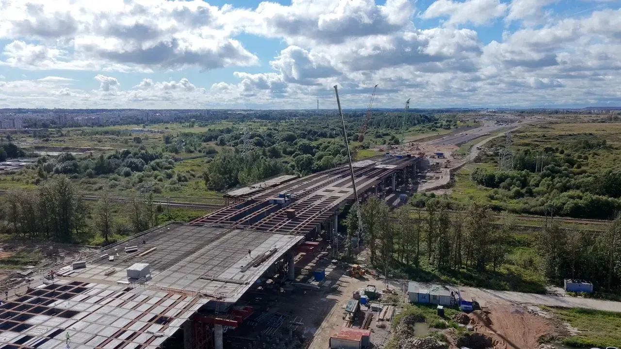 Фото объекта в работе - Южная широтная магистраль (Санкт-Петербург)