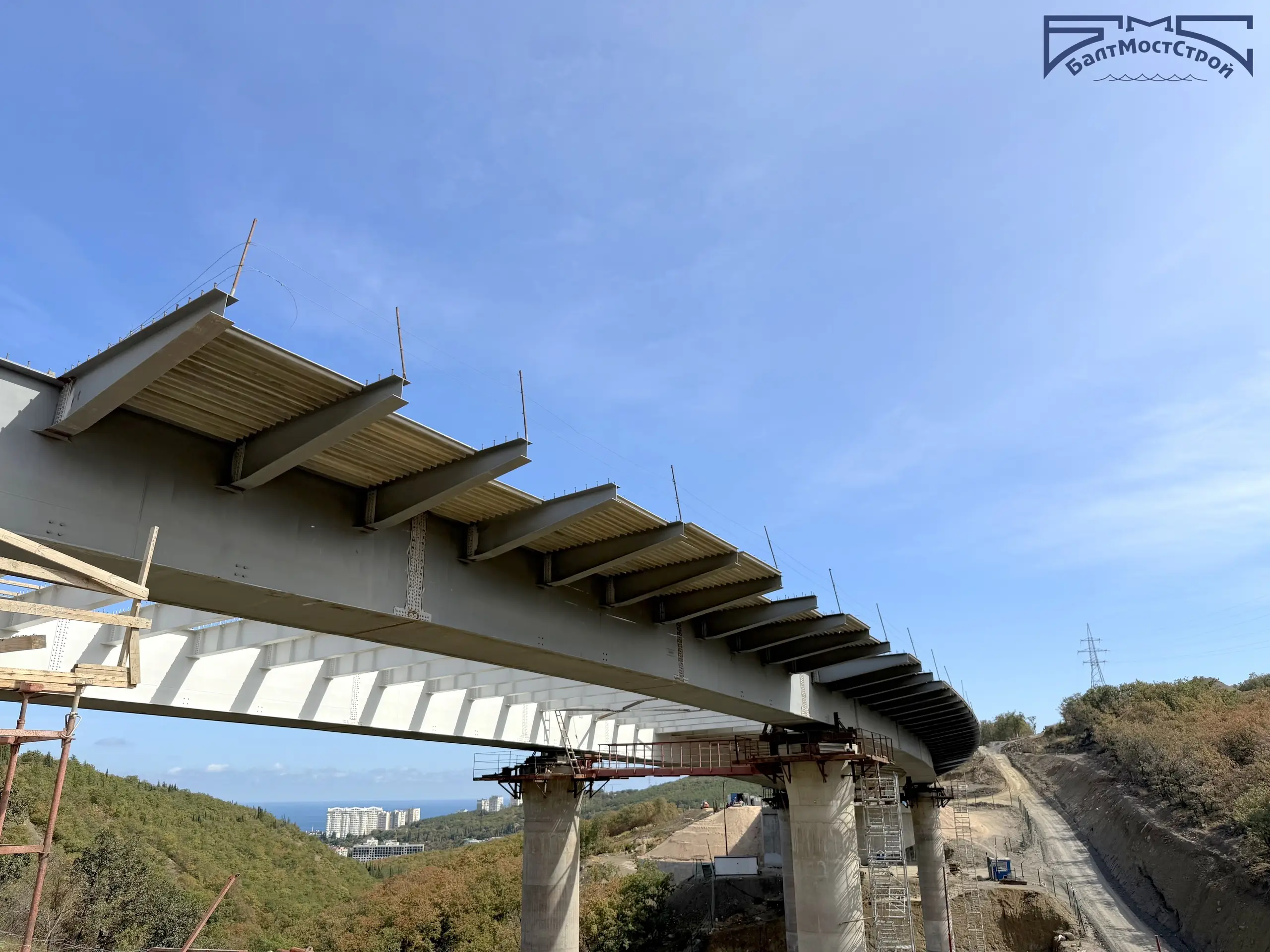 Фото объекта в работе - Дорога в обход города Алушта (Республика Крым)