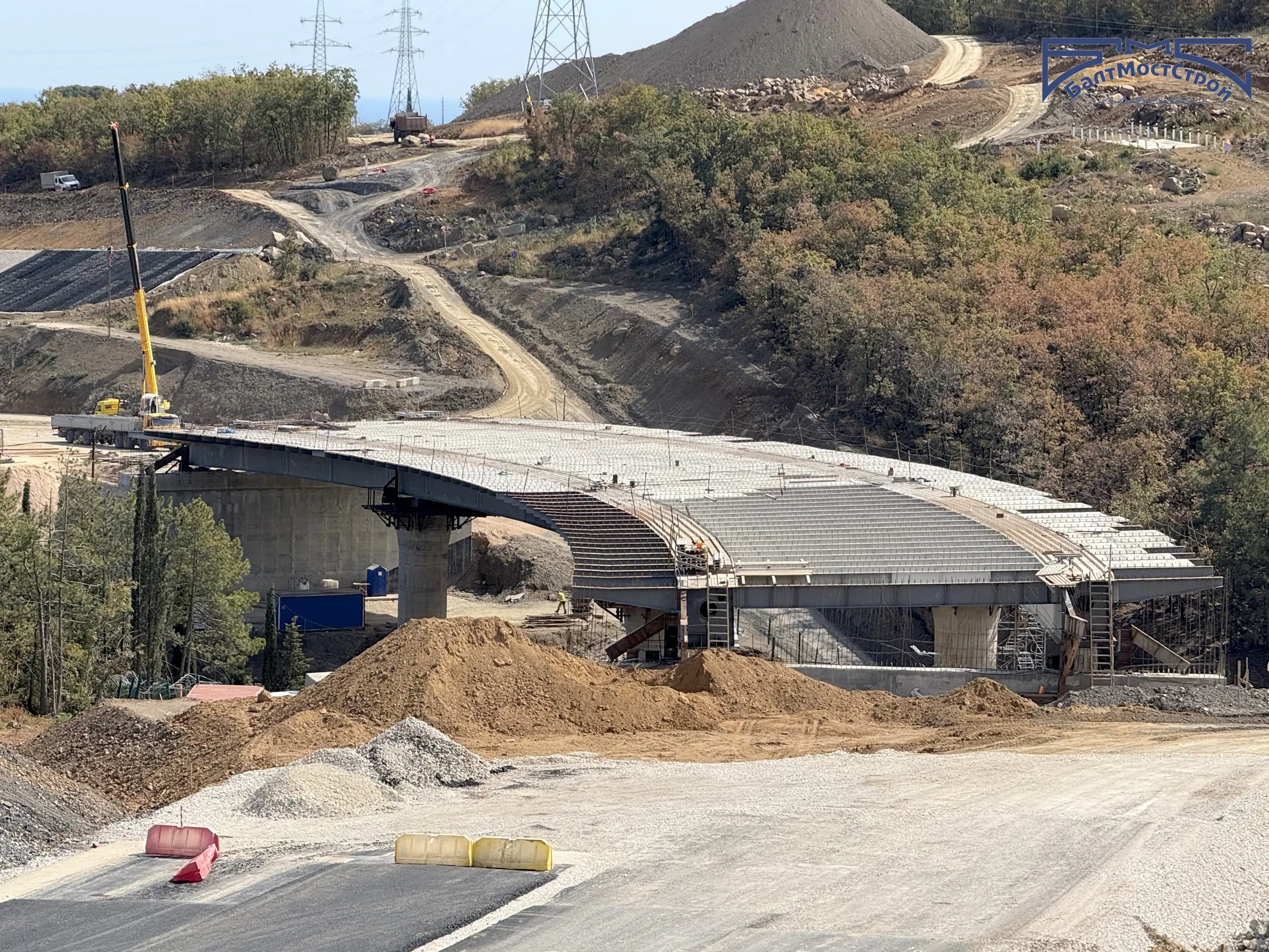 Фото объекта в работе - Дорога в обход города Алушта (Республика Крым)