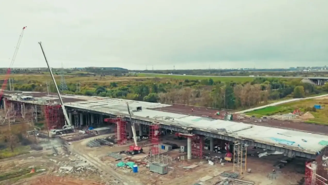 Превью к видео об объекте Южная широтная магистраль (Санкт-Петербург)